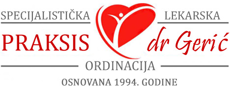 Logo specijalističke lekarske ordinacije Praksis dr Gerić